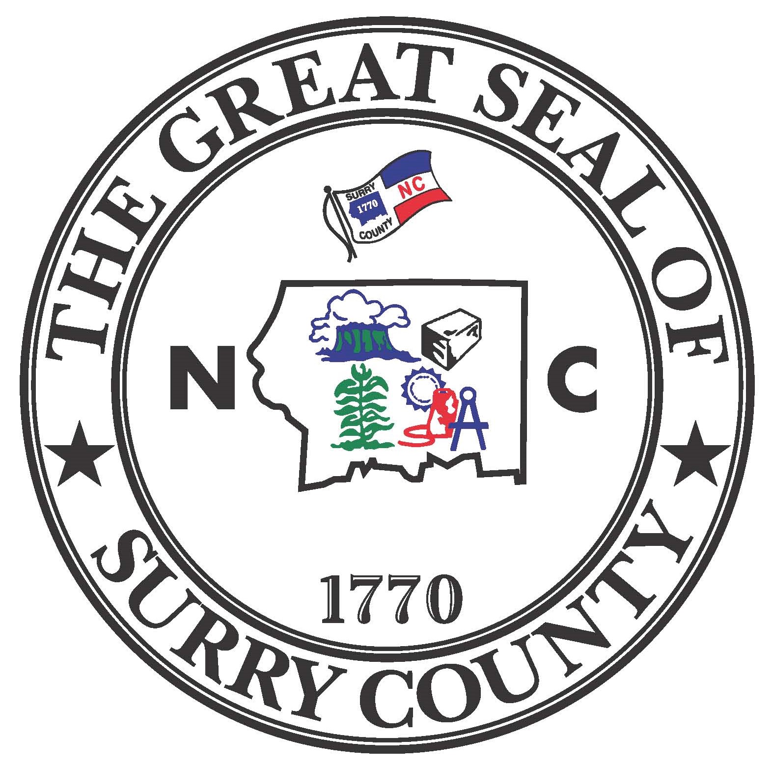Surry County Seal - Use for Graphics